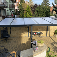 Hliníková pergola
